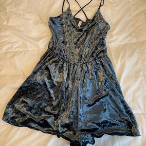 Velvet romper
